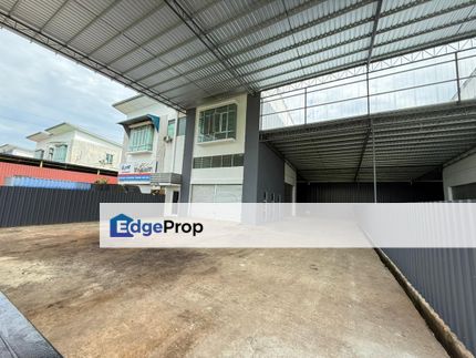 Batu Kitang Warehouse Double Storey Semi Detached For Rent, Sarawak, Kuching