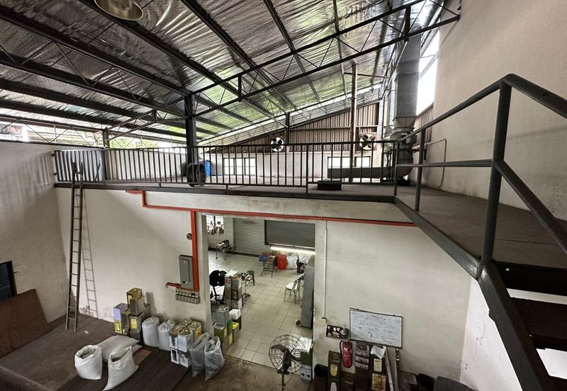 Batu Kawa Double Storey Semi-Detached Warehouse For Sale
