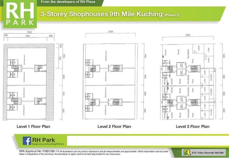 RH Park 9th Mile Ground Floor Shoplot For Rent