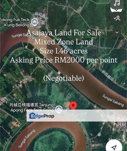 Asajaya Land For Sale, Sarawak, Kuching