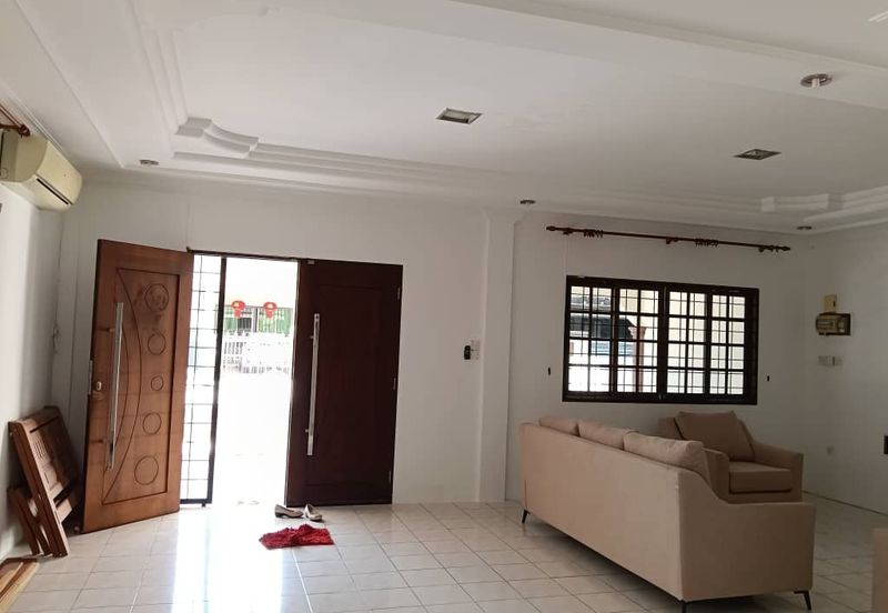 Double Storey Terrace Corner at Jalan Durian Burung near Galacity For Sale
