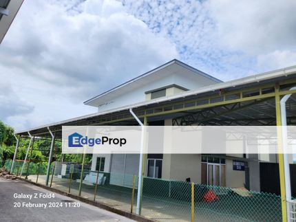 Warehouse Double Storey Semi Detached at Batu Kitang Industrial Park For Rent, Sarawak, Kuching