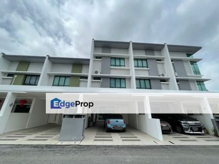 Aurora Heights  3-storey Intermediate Terrace Linkhouse For Sale, Sarawak, Kuching