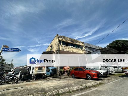 Corner Taman Sri Ehsan 1.5 Storey Factory For Rent, Kuala Lumpur, Kepong