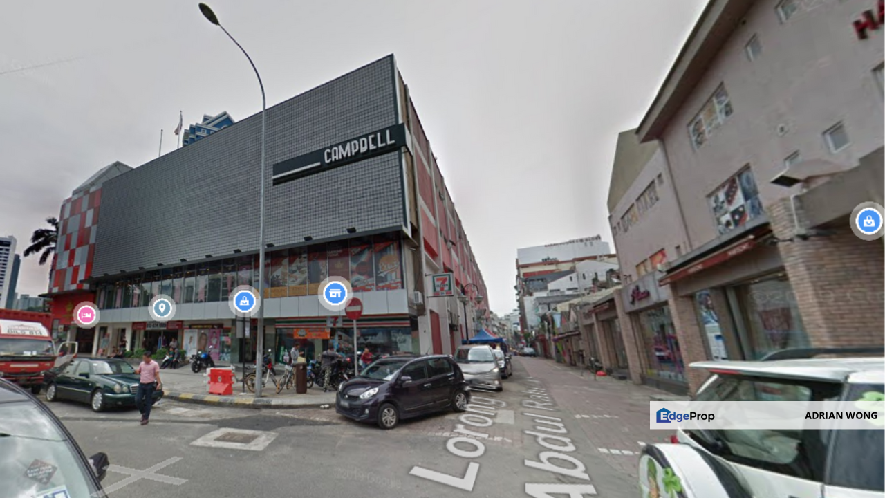 Complex Campbell KL City, Ground Floor, Prime Area, Near Bank, Shop & Eateries., Kuala Lumpur, KL City