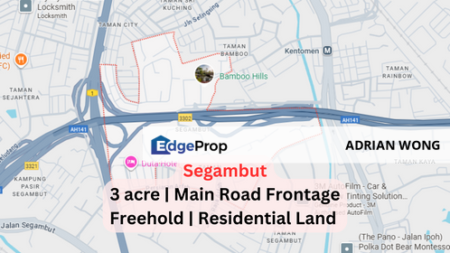Segambut 3 acre Freehold Residential Land, Kuala Lumpur, Segambut