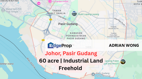 Johor Pasir Gudang 60acre Freehold Industrial Land, Johor, Pasir Gudang