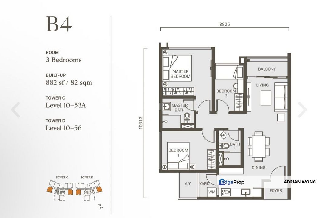 The Era Partial Furnished View & Move in Anytime, Brand new, Near to Mont Kiara, KLCC, Kuala Lumpur, Segambut
