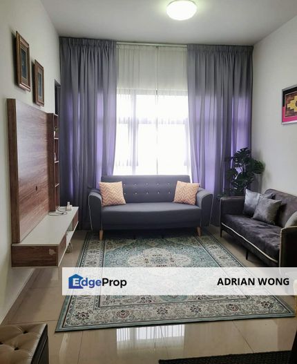 Lakeville Residence, View & Move in Anytime, 2 Carparks, Fully Furnished, Facing City, High Floor, Easy Access to KL and Kepong, Kuala Lumpur, Jalan Ipoh