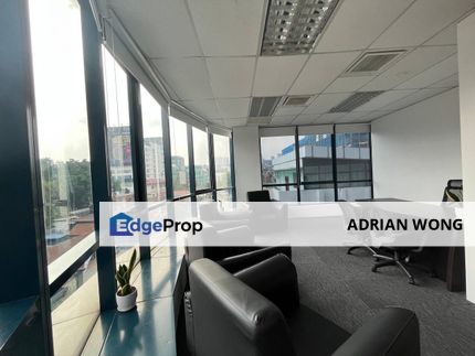 Wisma Bangsar 8 Office Full Furnished, Move in Condition, Viewing Anytime, Walking Distance to Bangsar LRT Station, Kuala Lumpur, Bangsar
