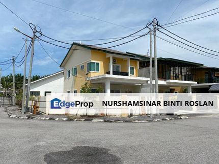 Freehold Tenure Semi D House  Corner For Sale, Perak, Sitiawan