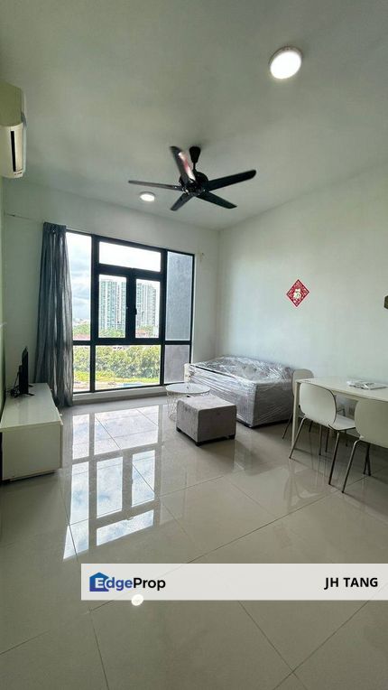 Crescent Bay Suites  📍Bayu Puteri Near Permas / JB Town ✅2+1 bedrooms 2 bathrooms ✅ Fully Furnished , Johor, Johor Bahru