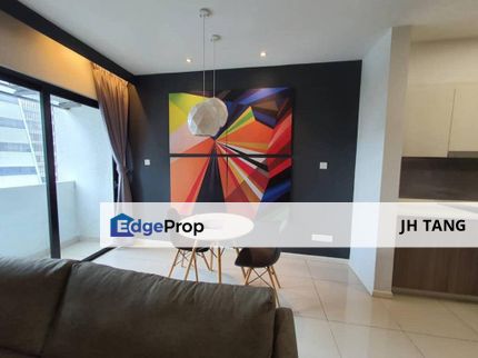 Suasana Suites Johor Bahru JB TOWN CIQ -1 Bedroom 1 Bathrooms  -700 Sqft -Fully Furnished -Mid Floor , Johor, Johor Bahru