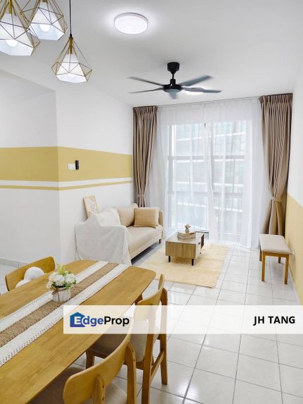 Residensi Pr1ma @ Larkin Indah JB TOWN CIQ - 3 Bedrooms 2 Bathrooms 1 Car Park Fully Furnished (No TV only), Johor, Johor Bahru