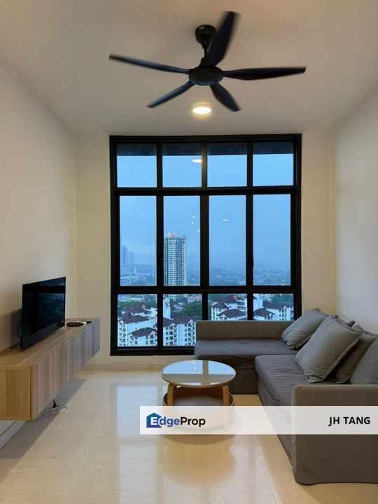 Setia Sky 88, Johor Bahru JB TOWN CIQ • 2 bedrooms, 1 bathroom • Fully furnished • Block C, mid floor • Singapore view, Johor, Johor Bahru