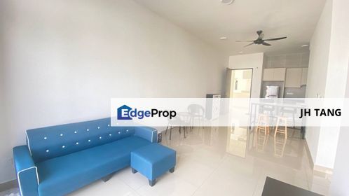 Bukit Chagar Twin Tower Residence > 2 bedroom > 2 bathroom > Fully Furnish ( ❌TV ) JB TOWN CIQ, Johor, Johor Bahru