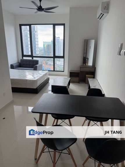  SKS Pavillion Residences JB TOWN CIQ studio for rent - ⁠fully furniture - ⁠free WiFi , water bill😍, Johor, Johor Bahru