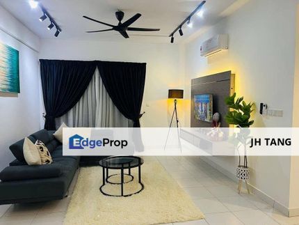 Permas Ville, Bandar Baru Permas Jaya, Permas Jaya/Senibong - 楼层|Level : middle floor  房间|Bedrooms : 3 厕所|Bathrooms :2 家私|Furniture : FF 装修|Renovatio, Johor, Permas Jaya/Senibong