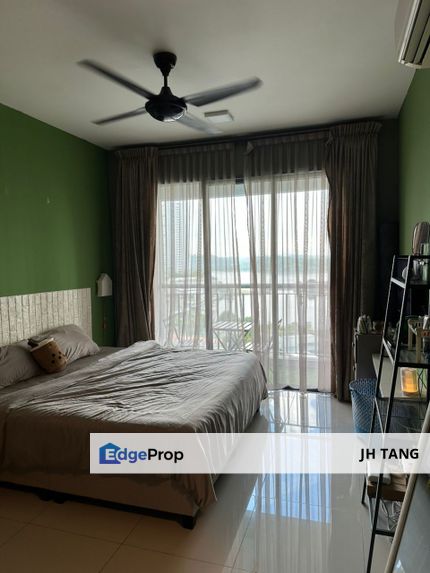 Teega Suites @ Puteri Harbour, Iskandar Puteri - Studio unit - 485 sq.ft  - Middle Floor  - Seaview - Fully Furnished , Johor, 