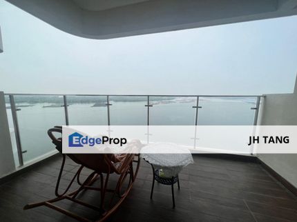  Kings Bay Country Garden @Danga Bay, JB TOWN CIQ - 3 Bedrooms 3 bathrooms Fully Furnished  Corner Lot Full Seaview , Johor, Johor Bahru