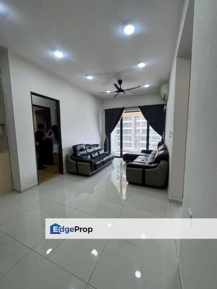  Kings Bay Country Garden @Danga Bay - JB TOWN CIQ - 2 BEDROOMS - 2 BATHROOM - BUILD UP SIZE 818 SQFT - FULLY FURNISHED, Johor, Johor Bahru