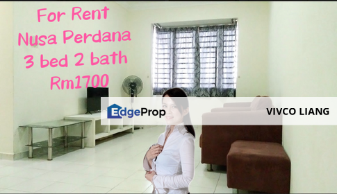 Nusa Perdana For Rent, Johor, Gelang Patah