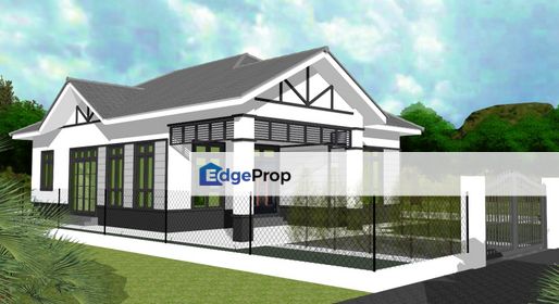 New Project Single Storey Bungalow Kg Gong Dermin Kota Bharu, Kelantan, Kota Bharu