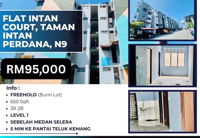 Level 1 Flat Intan Court Tmn Intan Perdana Teluk Kemang PF