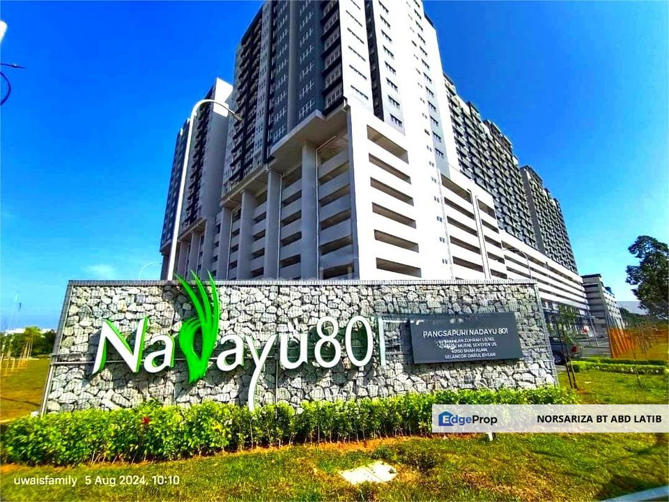 Partly Furnished Nadayu 801 Apartment Damansara West Subang Bestari, Selangor, Shah Alam