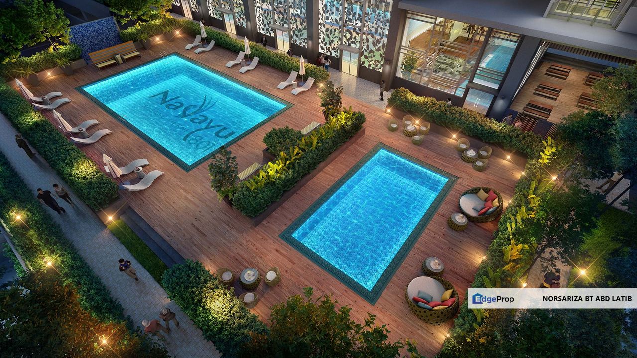 Partly Furnished Nadayu 801 Apartment Damansara West Subang Bestari, Selangor, Shah Alam