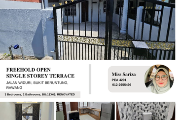 Taman Widuri, Bukit Beruntung