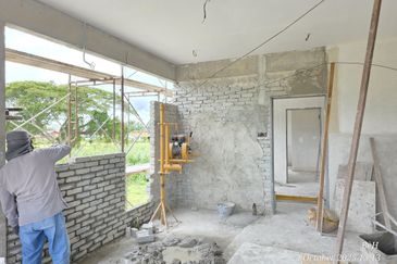 Projek Rumah Baru 2 Tingkat Freehold 1.5Km dari Pekan Sabak Bernam