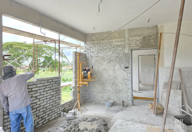 Projek Rumah Baru 2 Tingkat Freehold 1.5Km dari Pekan Sabak Bernam