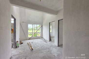Projek Rumah Baru 2 Tingkat Freehold 1.5Km dari Pekan Sabak Bernam