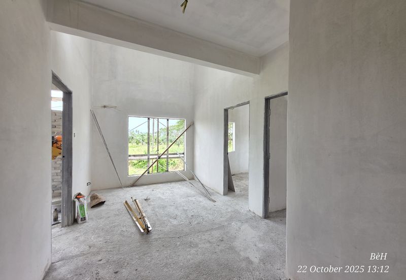 Projek Rumah Baru 2 Tingkat Freehold 1.5Km dari Pekan Sabak Bernam