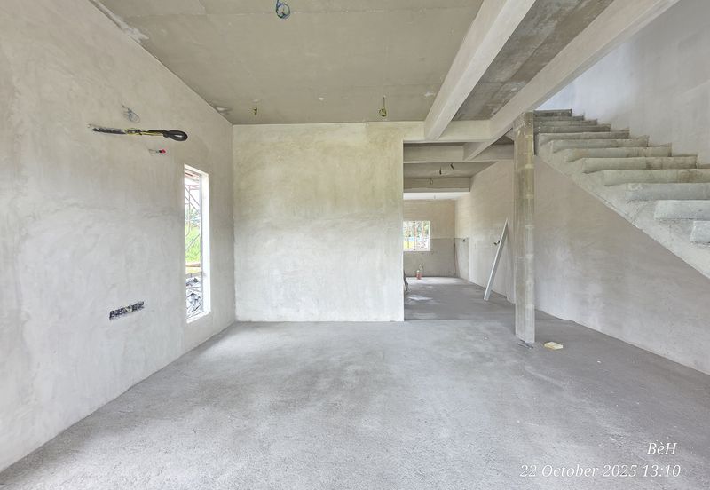 Projek Rumah Baru 2 Tingkat Freehold 1.5Km dari Pekan Sabak Bernam