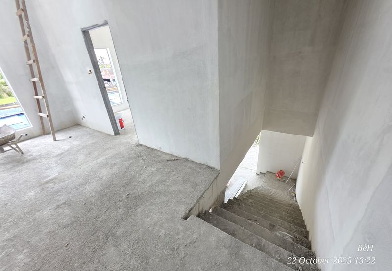 Projek Rumah Baru 2 Tingkat Freehold 1.5Km dari Pekan Sabak Bernam