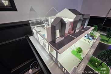 Projek Rumah Baru 2 Tingkat Freehold 1.5Km dari Pekan Sabak Bernam