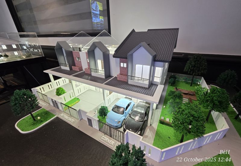 Projek Rumah Baru 2 Tingkat Freehold 1.5Km dari Pekan Sabak Bernam