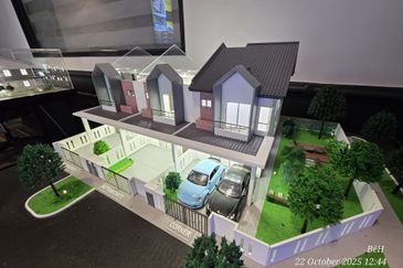 Projek Rumah Baru 2 Tingkat Freehold 1.5Km dari Pekan Sabak Bernam