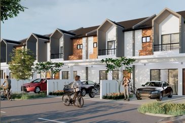 Projek Rumah Baru 2 Tingkat Freehold 1.5Km dari Pekan Sabak Bernam