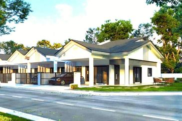RUMAH BARU SETINGKAT FREEHOLD OPEN TITLE 4 Bilik di Alor Gajah