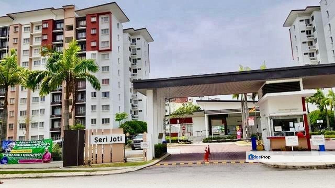 FREEHOLD + 2 CARPARKS Seri Jati Apartment Setia Alam, Selangor, Setia Alam/Alam Nusantara