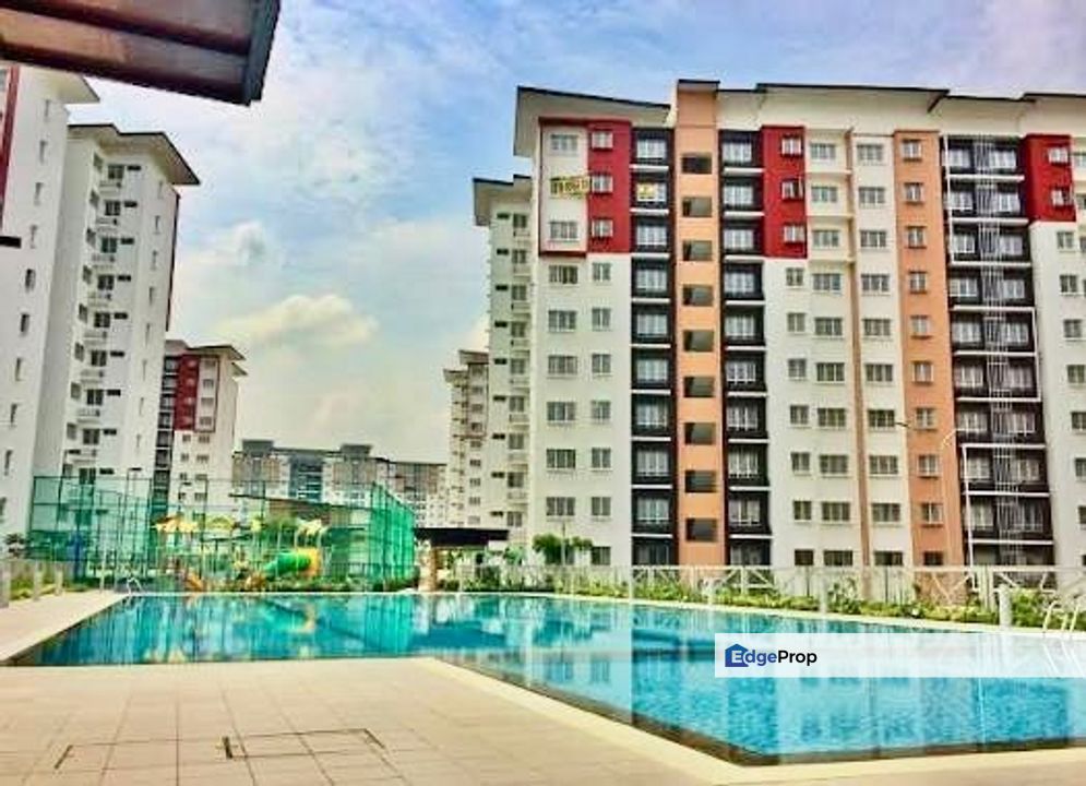 FREEHOLD + 2 CARPARKS Seri Jati Apartment Setia Alam, Selangor, Setia Alam/Alam Nusantara