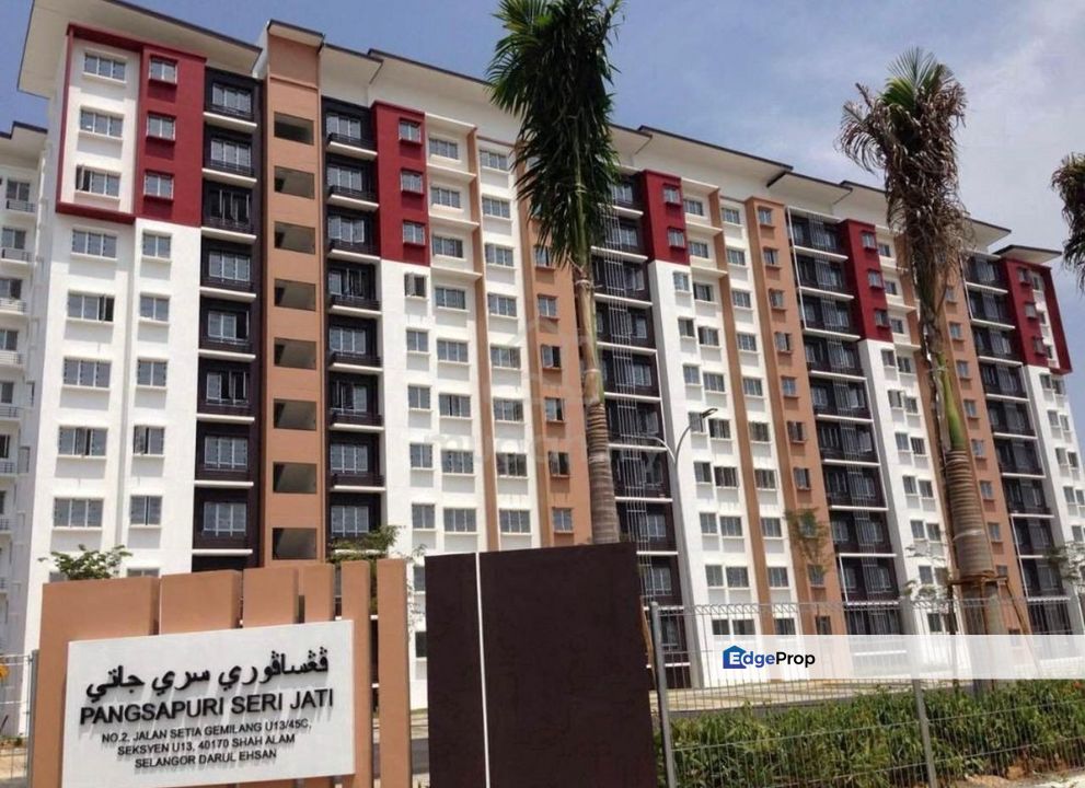 FREEHOLD + 2 CARPARKS Seri Jati Apartment Setia Alam, Selangor, Setia Alam/Alam Nusantara