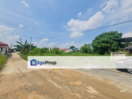 End Lot Freehold Tanah Lot Jln Kebun Shah Alam, Selangor, Shah Alam