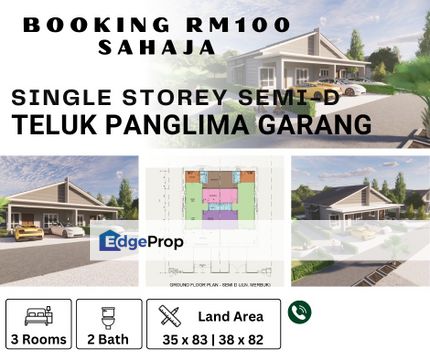 PROJECT BARU SEMI D TELUK PANGLIMA GARANG, Selangor, Telok Panglima Garang