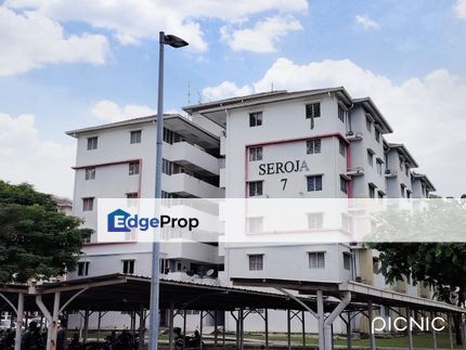 Level 2 Renovated Pangsapuri Seroja Setia Alam, Selangor, Setia Alam/Alam Nusantara