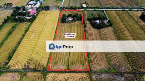 Tanah Sawah Beserta Rumah Geran Individu di Sempadan Tanjong Karang, Selangor, Tanjong Karang 