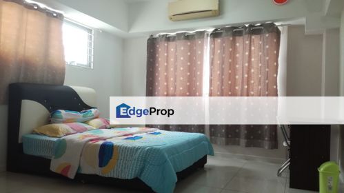 Studio Master Room Menara Paragon FREE WIFI F/Furn 1 Covered C/Park Near MMU UoC Hospital Cyberjaya, Selangor, Cyberjaya